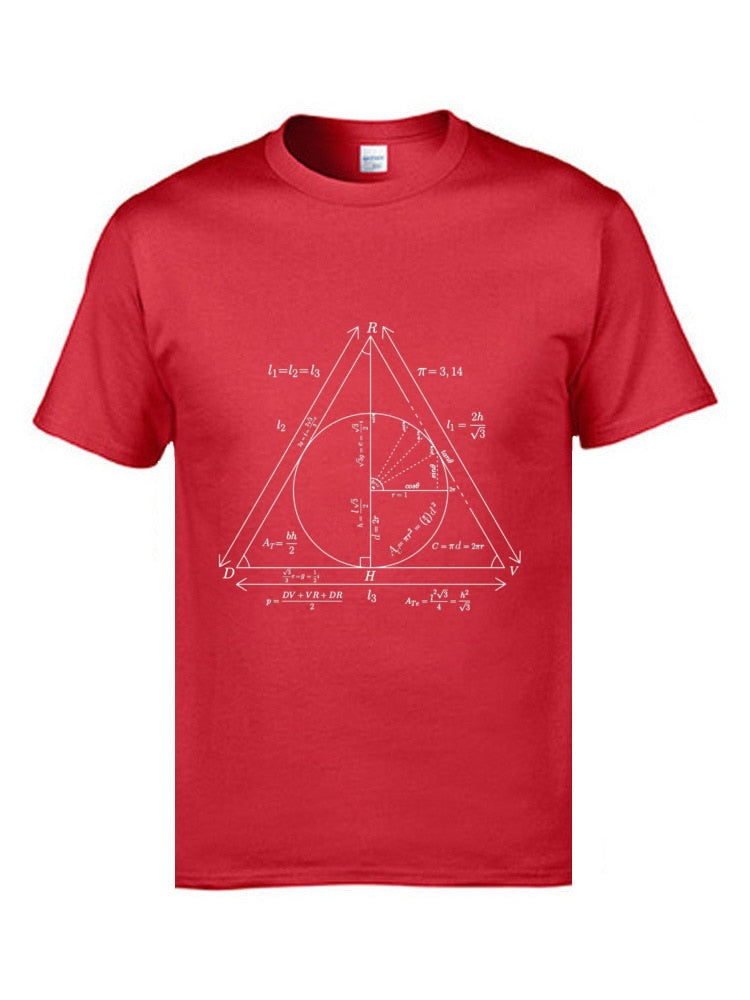 Math Teacher Formula Website T Shirts Triangle Law Summation College