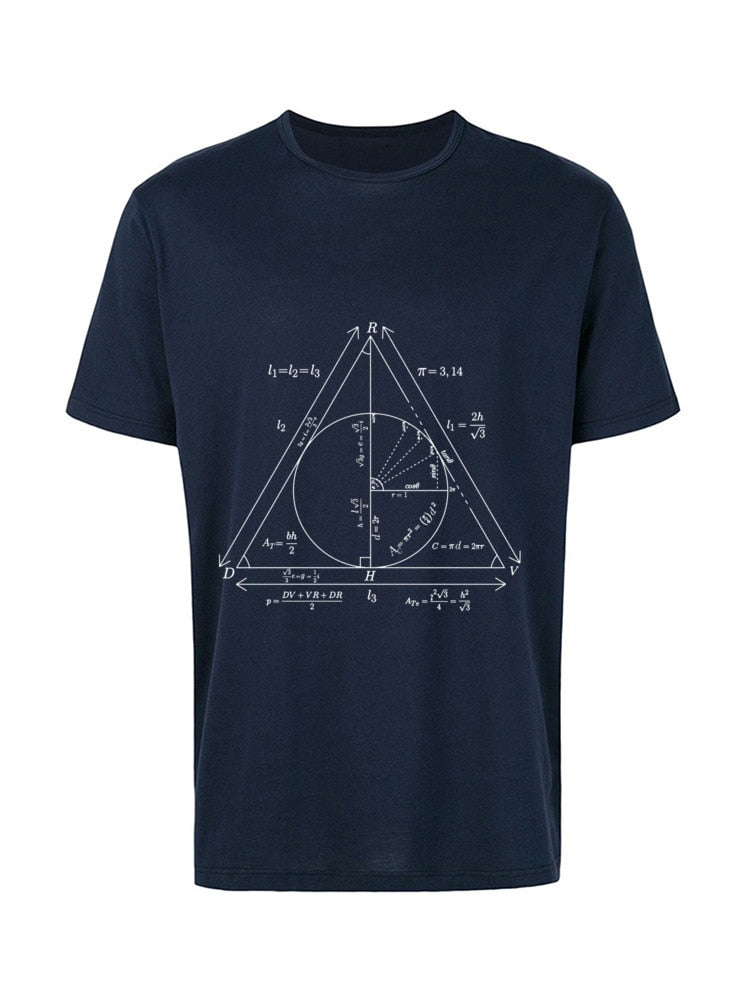 Math Teacher Formula Website T Shirts Triangle Law Summation College