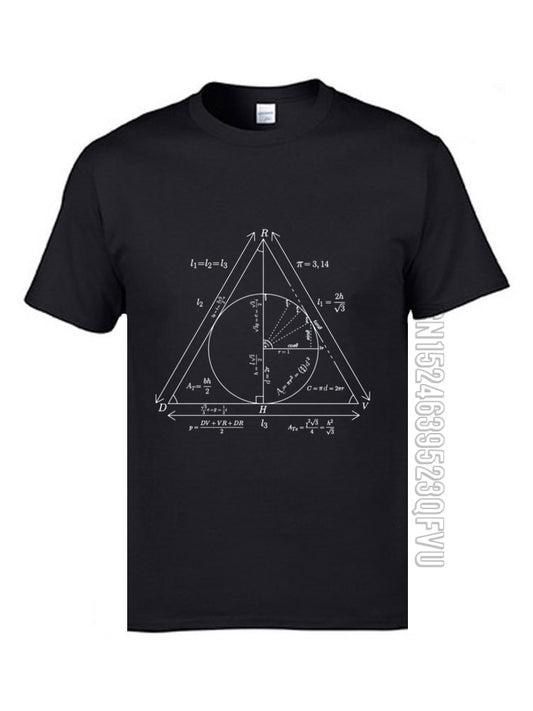 Math Teacher Formula Website T Shirts Triangle Law Summation College